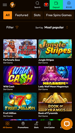 Emu Casino Mobile Games