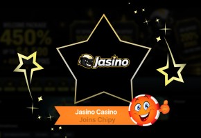 Jasino Casino Joins Chipy: 450% + 450 Free Spins, VIP Coins, and 60+ Game Providers image