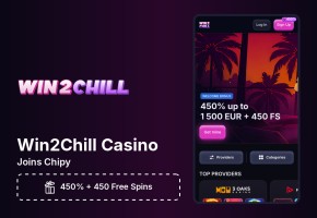 Win2Chill Casino Joins Chipy: A 450% Golden Ticket Welcome Across Five Deposits image