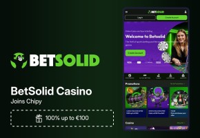 Betsolid Casino Joins Chipy: 100+ Studios and a €100 Match Bonus image