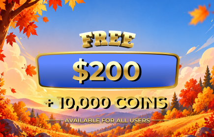 FREE Raffle Oct 2026: $200 + 10,000 Coins