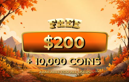 FREE Raffle Sep 2026: $200 + 10,000 Coins
