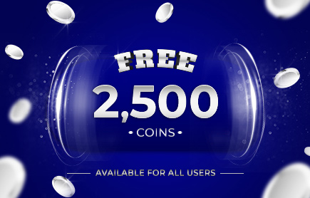 Today Only! 2,500 Coins Sweepstake - Oct 5, 2022 image